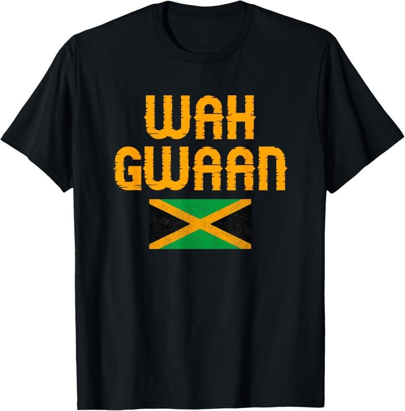 100% Cotton Wah Gwaan Jamaica T-Shirt Hoodie, Sweatshirt | HypeCrazeTee.com