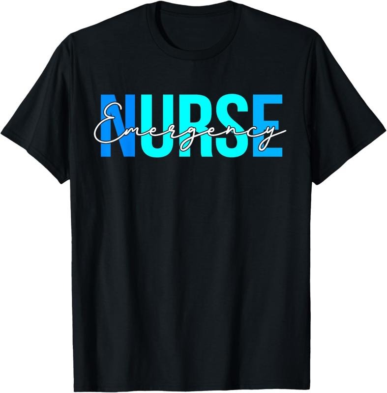 100% Cotton Women Emergency Nurse Gifts For Nursing Student T-Shirt Hoodie, Sweatshirt | HypeCrazeTee.com
