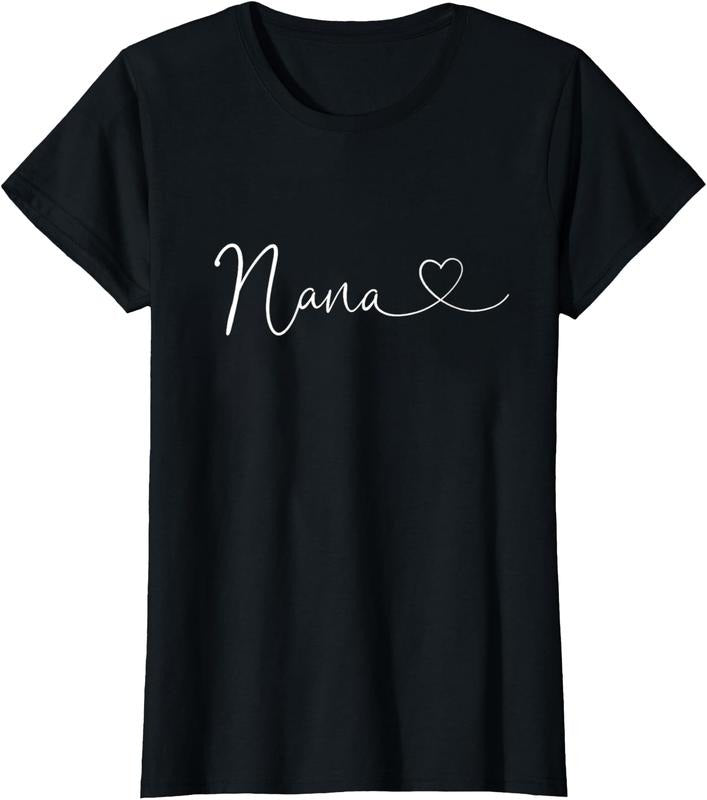 100% Cotton Womens Nana Christmas Mother's Day Women Grandma From Grandkids T-Shirt Hoodie, Sweatshirt | HypeCrazeTee.com