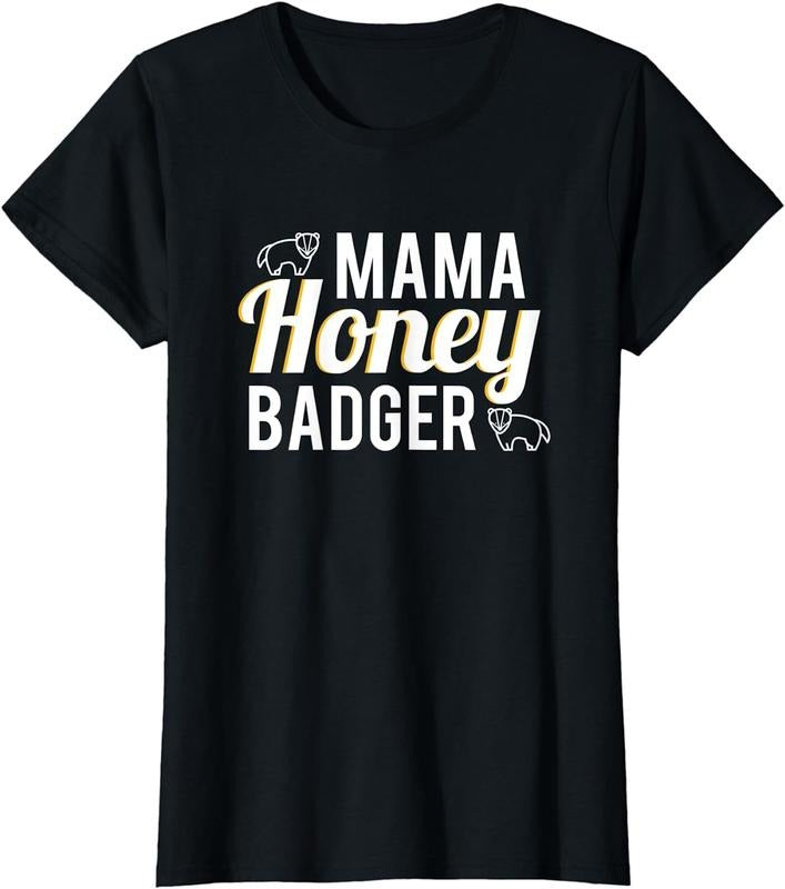 [100% Cotton]Womens Womens Vintage Mama Honey Badger Shirt T-Shirt Hoodie, Sweatshirt | HypeCrazeTee.com