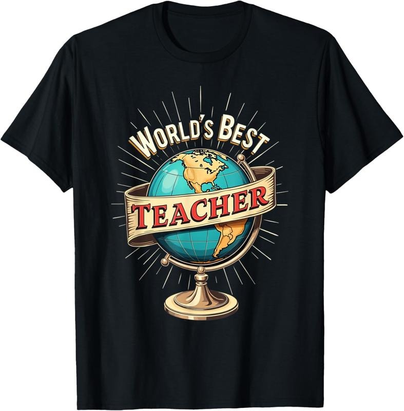 100% Cotton World's Best Teacher - Inspiring Educator Design T-Shirt Hoodie, Sweatshirt | HypeCrazeTee.com