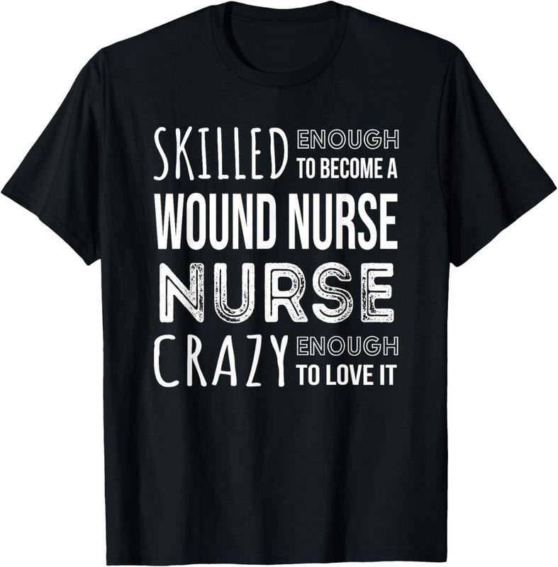 100% Cotton Wound Care Nurse Tshirt Funny Job T-Shirt Hoodie, Sweatshirt | HypeCrazeTee.com