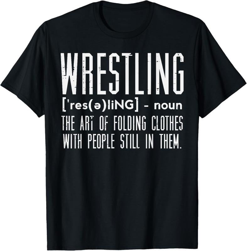 100% Cotton Wrestling Definition Funny Wrestler Wrestle Men Women  T-Shirt Hoodie, Sweatshirt | HypeCrazeTee.com