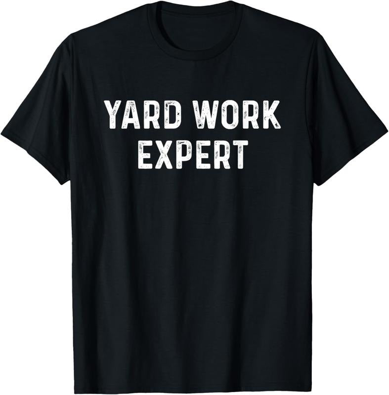 100% Cotton Yard work expert funny lawn mower gift for dad, mum etc T-Shirt Hoodie, Sweatshirt | HypeCrazeTee.com