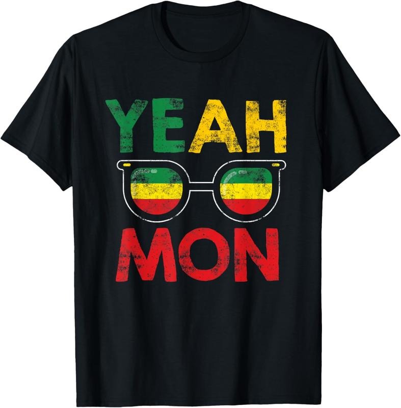 100% Cotton Yeah Mon Jamaican Vacation Jamaica Reggae T-Shirt Hoodie, Sweatshirt | HypeCrazeTee.com