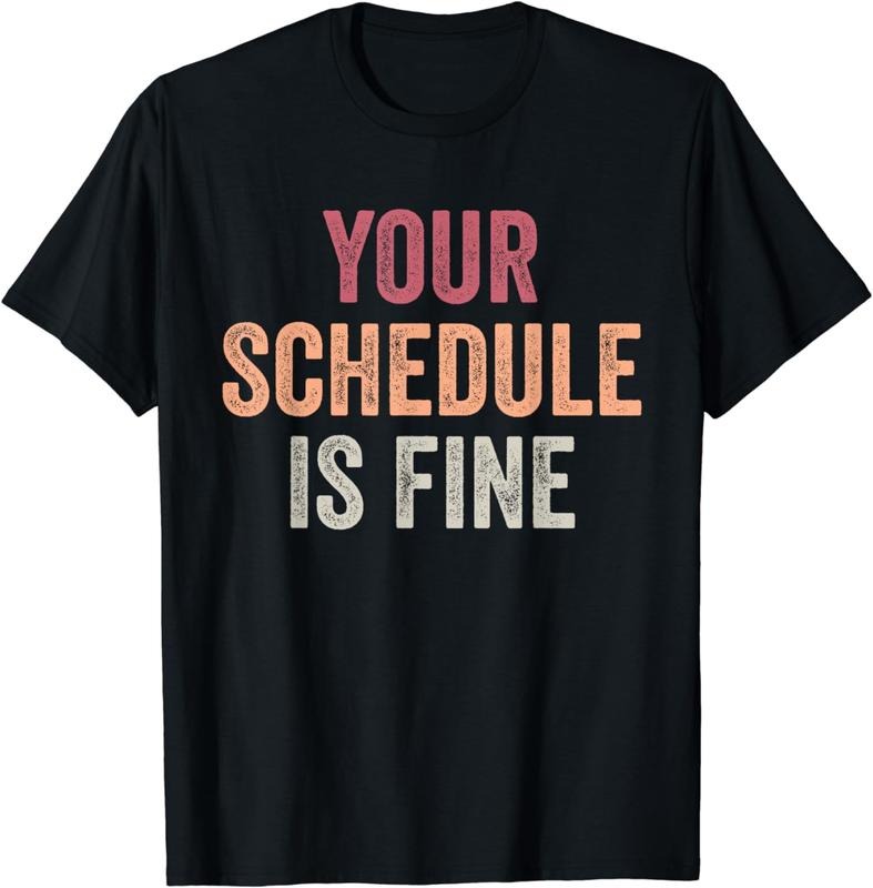 [100% Cotton]Your Schedule Is Fine - School Counselor First Day Of School T-Shirt Hoodie, Sweatshirt | HypeCrazeTee.com
