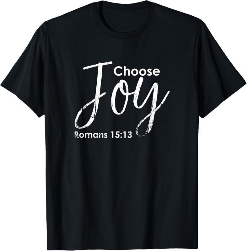 100% Cotton Choose Joy Shirt Christian T-Shirts, Hoodie, Sweatshirt