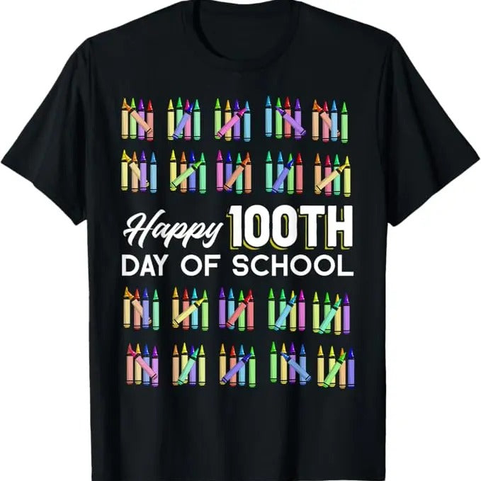 100 Day School Shirt Happy 100th Day School Student Funny Casual Basic Smooth T-Shirts, Hoodie, Sweatshirt