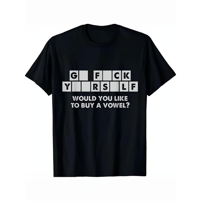 100%cotton,  Humorous Cross Word Printed Men'S T-shirt-100% Cotton, Casual Fashion Tops Hoodie, Sweatshirt | HypeCrazeTee.com