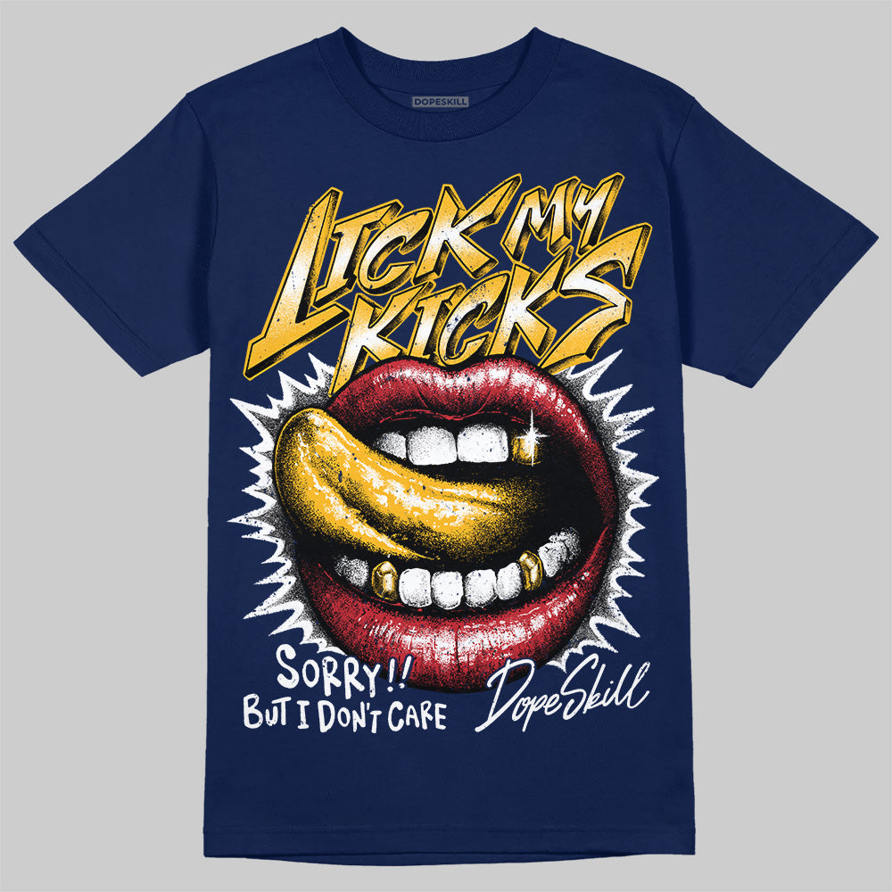 Retro Dunk From Above 4s DopeSkill T-Shirt Lick My Kicks Graphic