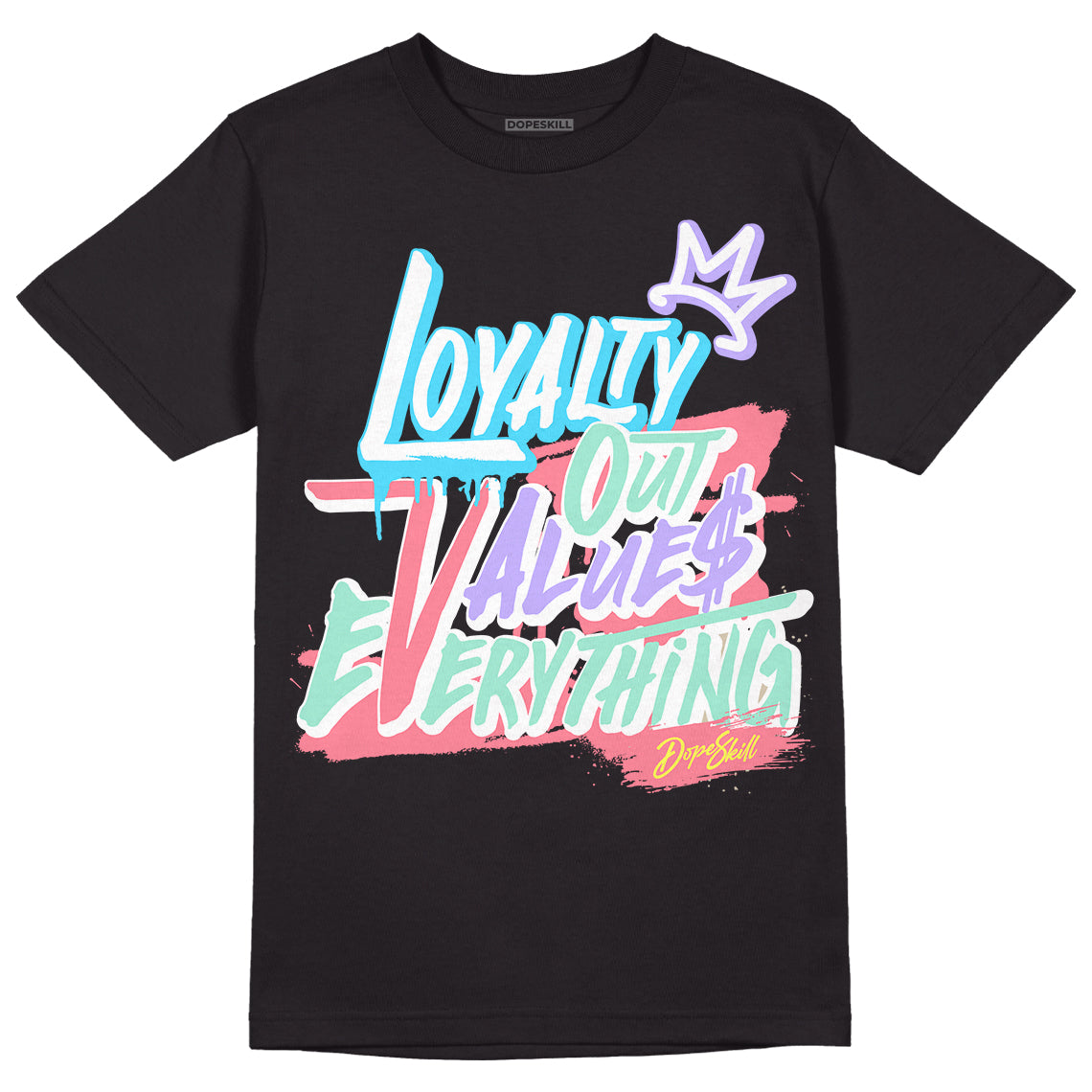 Candy Easter Dunk Low DopeSkill T-Shirt LOVE Graphic
