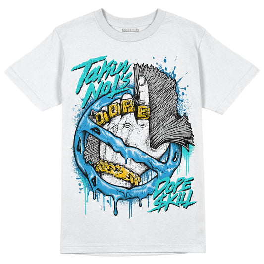 Military Blue 4s DopeSkill T-Shirt Takin No L's Graphic
