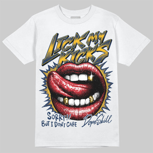 Retro Dunk From Above 4s DopeSkill T-Shirt Lick My Kicks Graphic