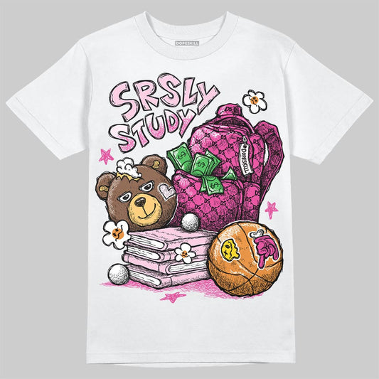 Triple Pink Dunk DopeSkill T-Shirt SRSLY Study Graphic