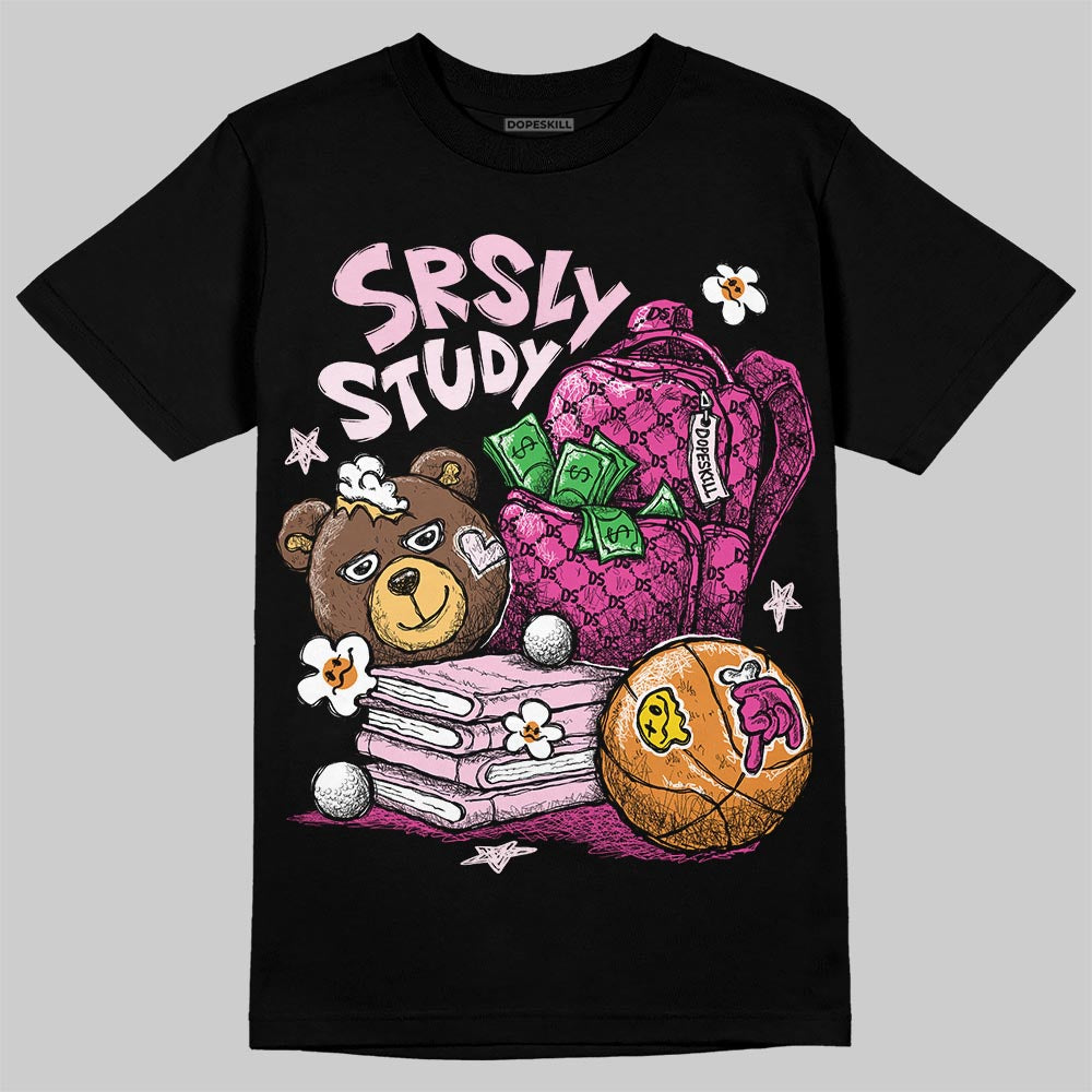 Triple Pink Dunk DopeSkill T-Shirt SRSLY Study Graphic