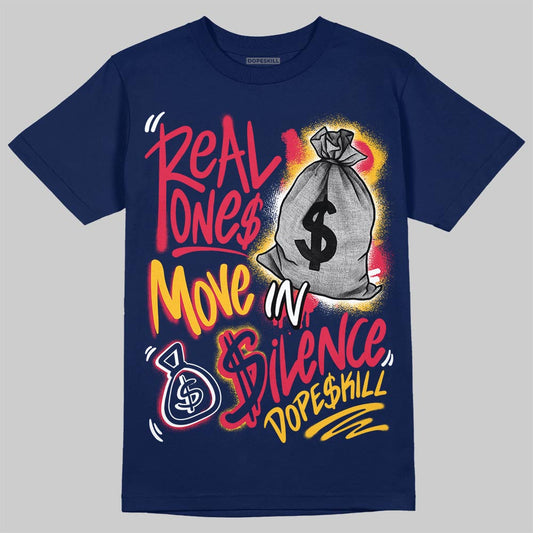 Kobe 5 Protro Caitlin Clark DopeSkill T-Shirt Real Ones Move In Silence Graphic