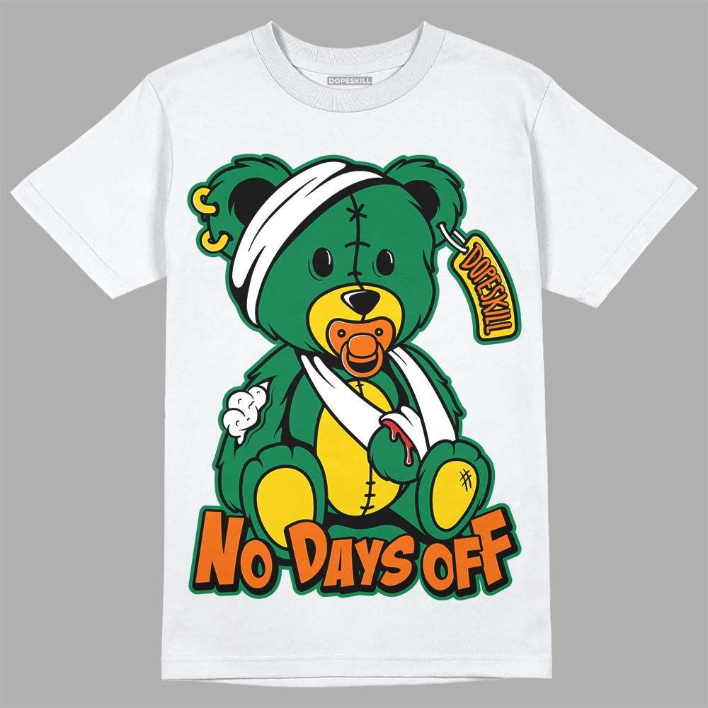 Green Collection DopeSkill T-Shirt Hurt Bear Graphic