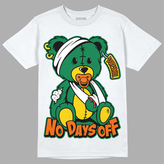 Green Collection DopeSkill T-Shirt Hurt Bear Graphic