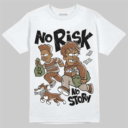 NB 2010 “Pecan” DopeSkill T-Shirt No Risk No Story Graphic