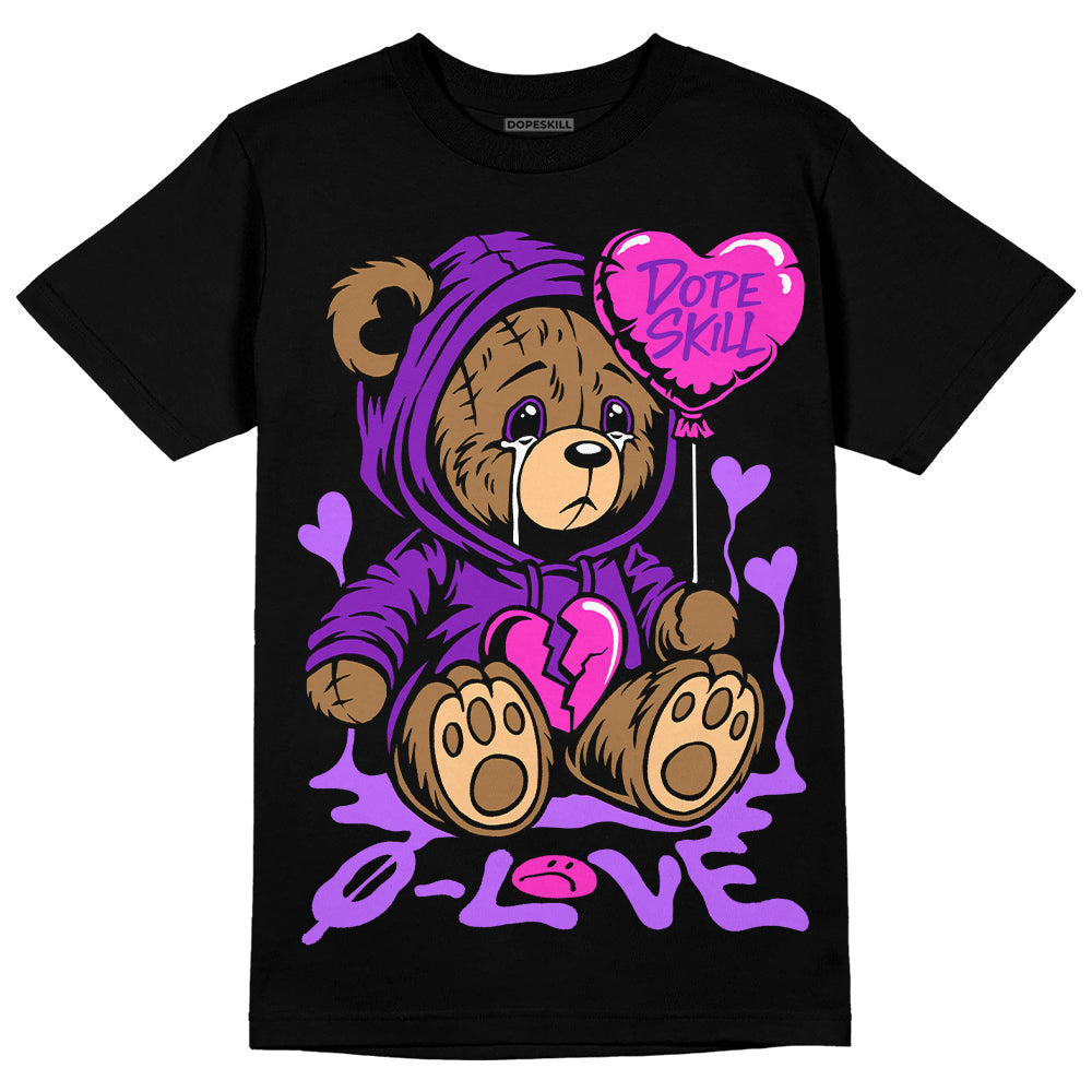 PURPLE Collection DopeSkill T-Shirt Broken Bear Graphic