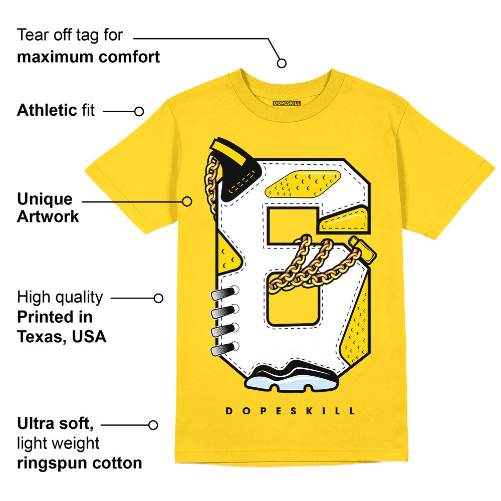 Yellow Ochre 6s DopeSkill Yellow T-shirt No.6 Graphic