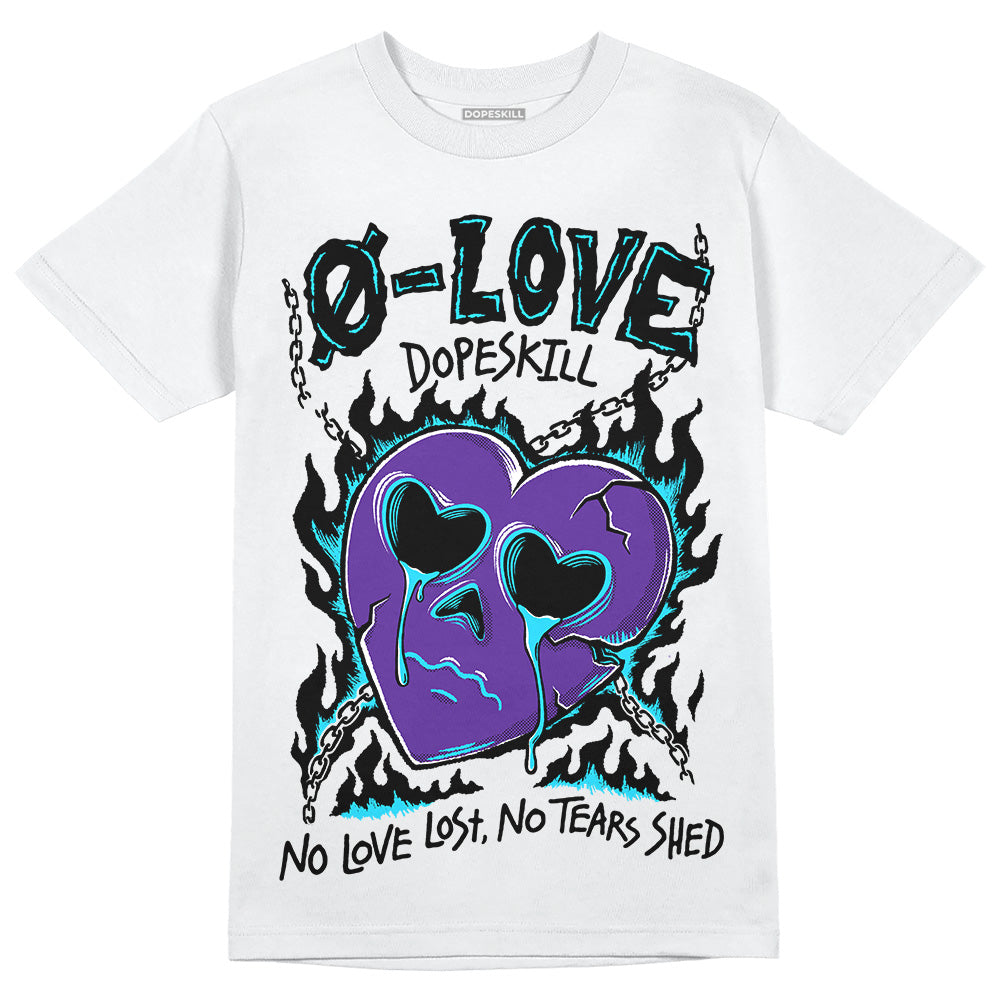 PURPLE Collection DopeSkill T-Shirt Crying Heart Graphic