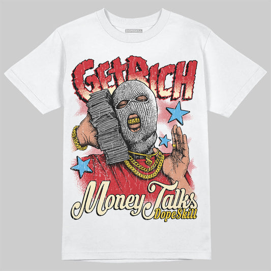 Union LA x Air Retro OG 1s DopeSkill T-Shirt Get Rich Graphic