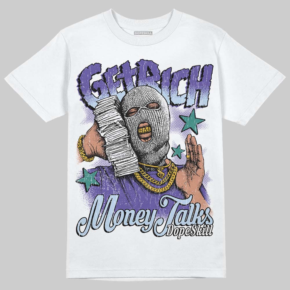 Grape 5s DopeSkill T-Shirt Get Rich Graphic