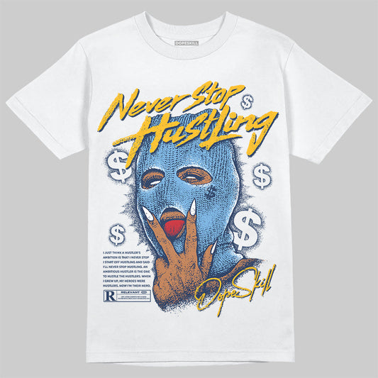 Retro Dunk From Above 4s DopeSkill T-Shirt Never Stop Hustling Graphic