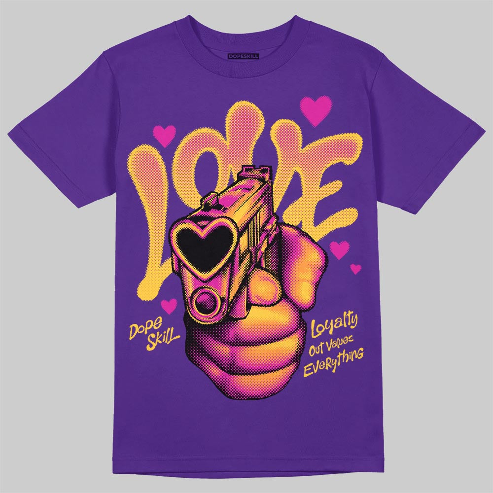 PURPLE Collection DopeSkill T-Shirt Love Shot Graphic