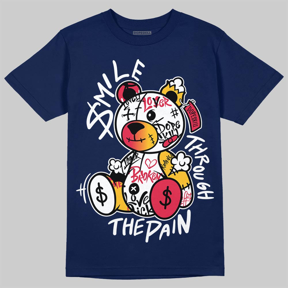 Kobe 5 Protro Caitlin Clark DopeSkill T-Shirt Smile Through The Pain Graphic