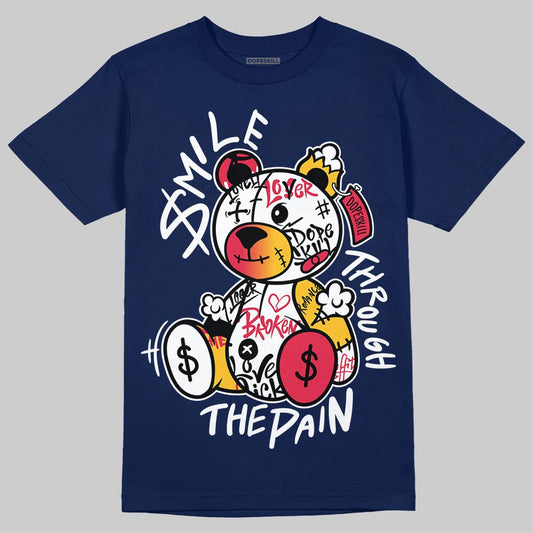 Kobe 5 Protro Caitlin Clark DopeSkill T-Shirt Smile Through The Pain Graphic