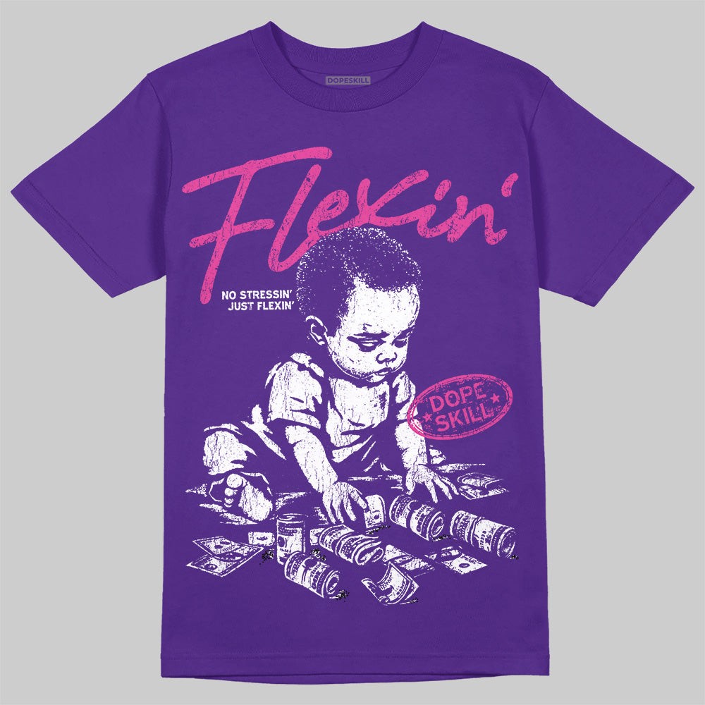 PURPLE Collection DopeSkill T-Shirt Flexin' Graphic
