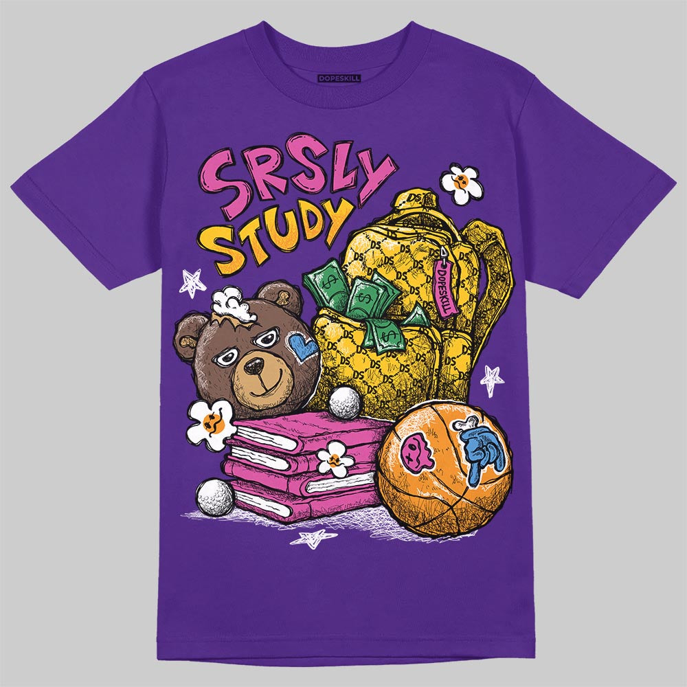 PURPLE Collection DopeSkill T-Shirt SRSLY Study Graphic