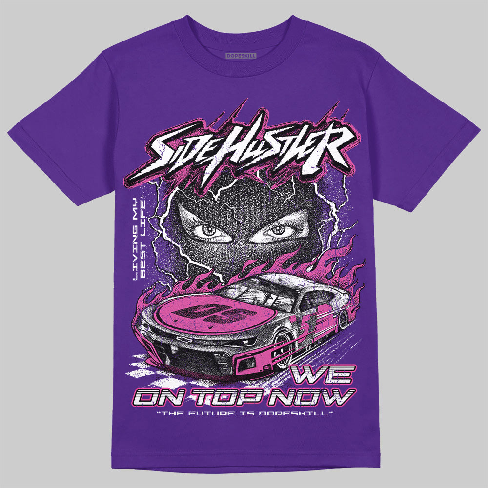 PURPLE Collection DopeSkill T-Shirt New Side Hustler Graphic