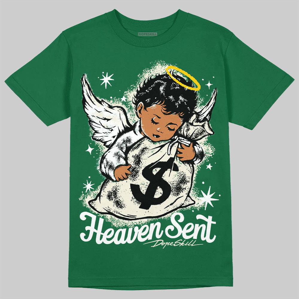 Pine Green 13s DopeSkill T-Shirt Heaven Sent Graphic