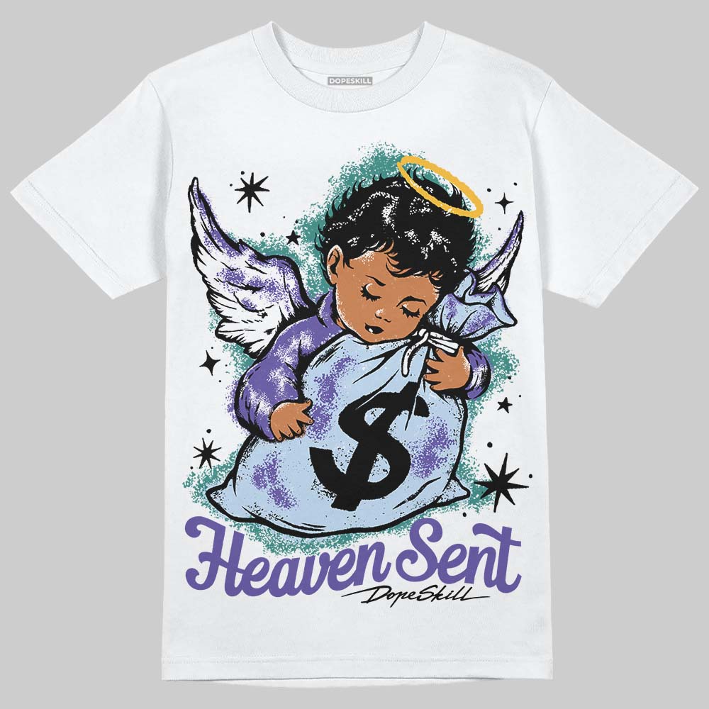 Grape 5s DopeSkill T-Shirt Heaven Sent Graphic