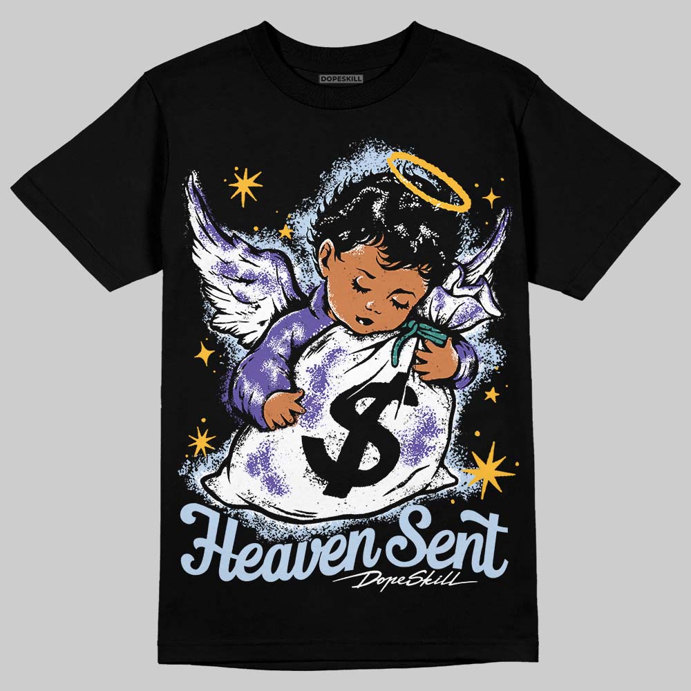 Grape 5s DopeSkill T-Shirt Heaven Sent Graphic