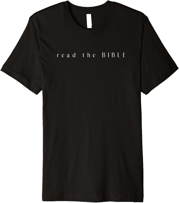 [100% Cotton] read the BIBLE by 24/15 Premium T-Shirt Hoodie, Sweatshirt | HypeCrazeTee.com