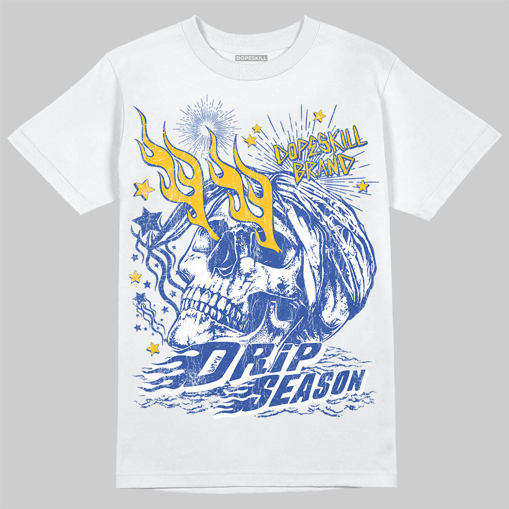Royal Blue Collection DopeSkill T-Shirt Drip Season Graphic