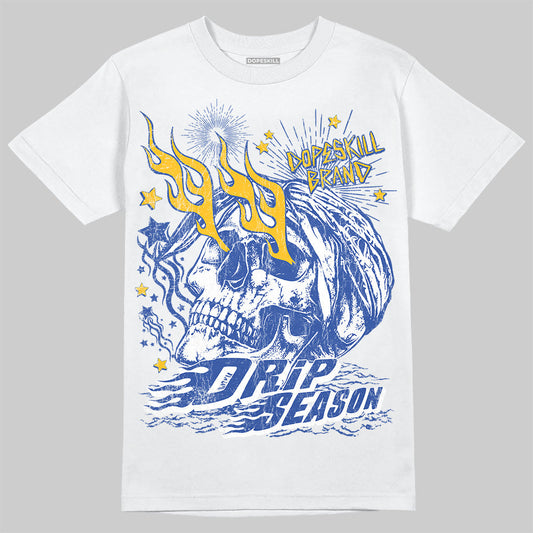 Royal Blue Collection DopeSkill T-Shirt Drip Season Graphic