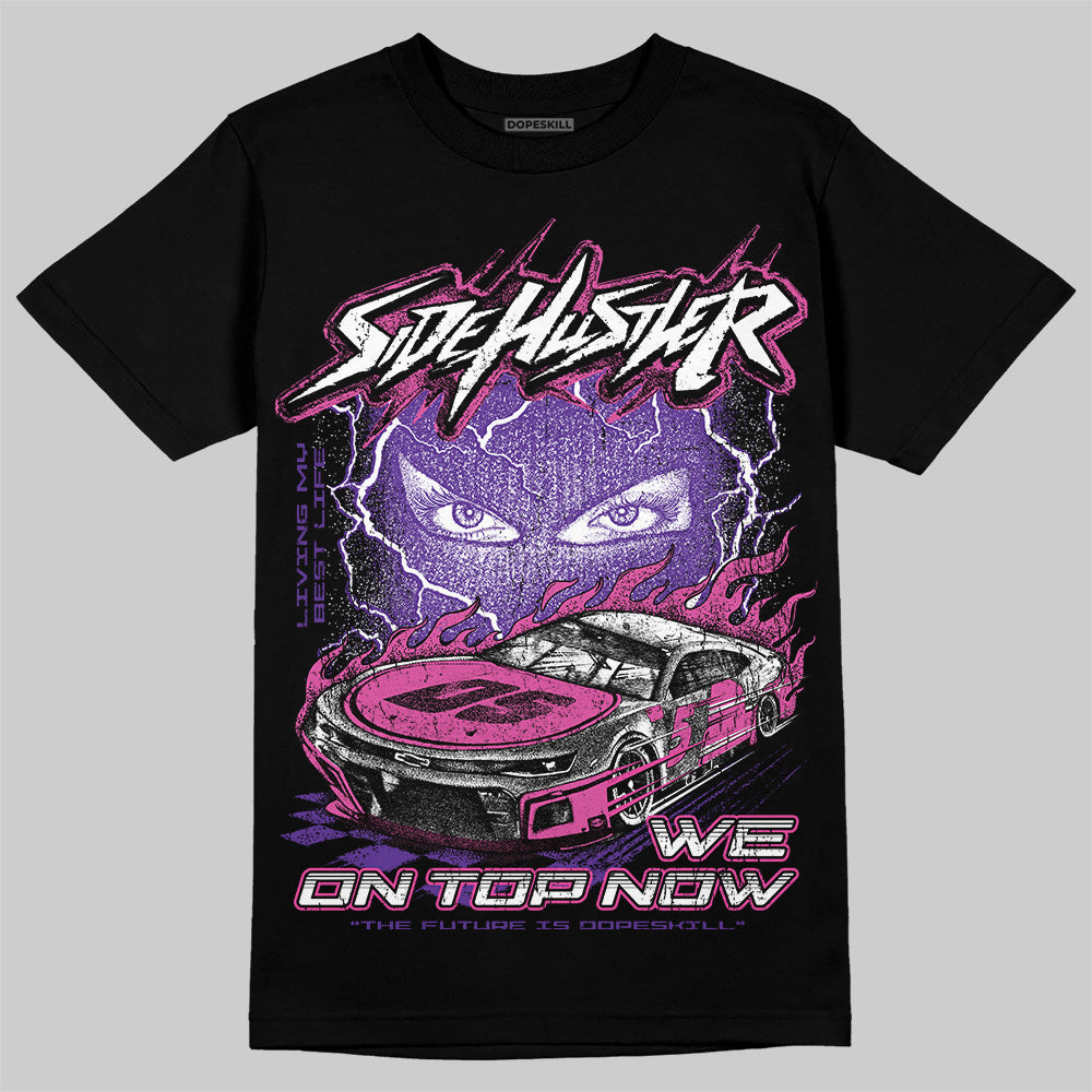 PURPLE Collection DopeSkill T-Shirt New Side Hustler Graphic