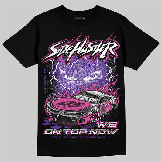 PURPLE Collection DopeSkill T-Shirt New Side Hustler Graphic