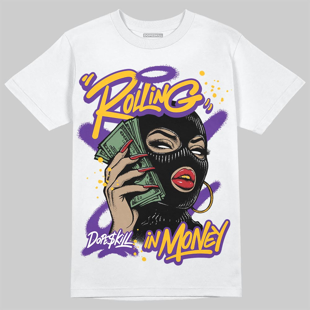 PURPLE Collection DopeSkill T-Shirt Rolling in Money Graphic