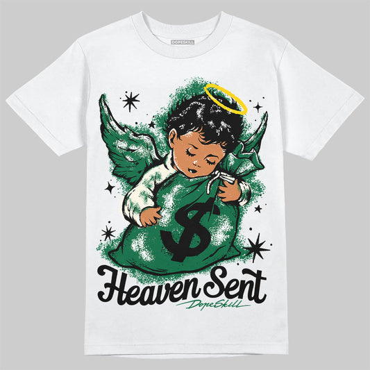 Pine Green 13s DopeSkill T-Shirt Heaven Sent Graphic