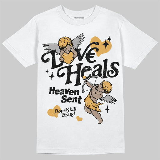 Gratitude 11s DopeSkill T-Shirt New Love Heals Graphic