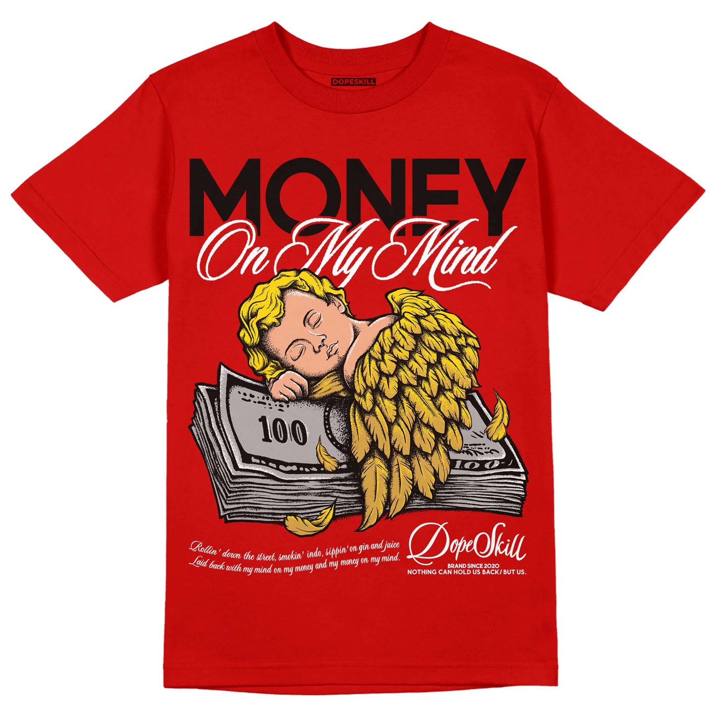 Red Collection DopeSkill Red T-shirt MOMM Graphic