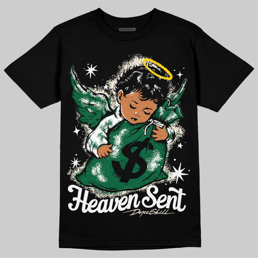 Pine Green 13s DopeSkill T-Shirt Heaven Sent Graphic