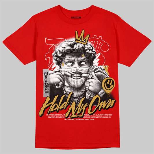 Red Collection DopeSkill Red T-shirt In My Way Graphic