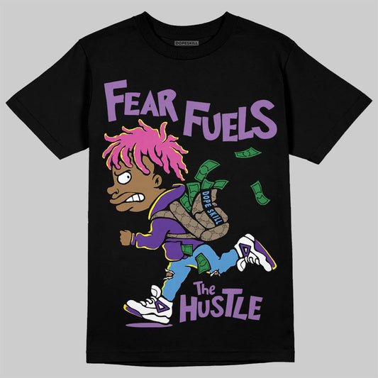 PURPLE Collection DopeSkill T-Shirt Fear Fuels The Hustle Graphic